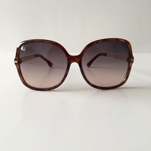 70s inspired LOFT sunglasses Brown Tint